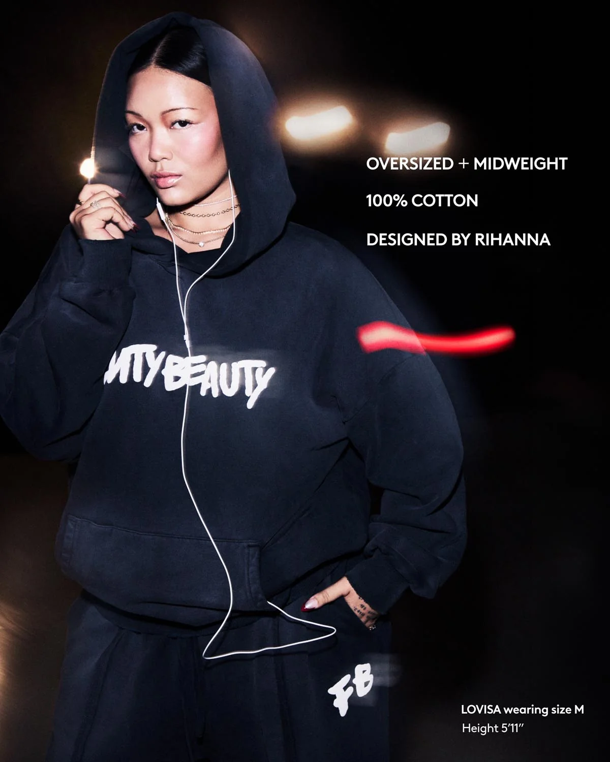 Fenty Beauty Oversized Unisex Straight Leg Sweatpants — XXXL - Image 2