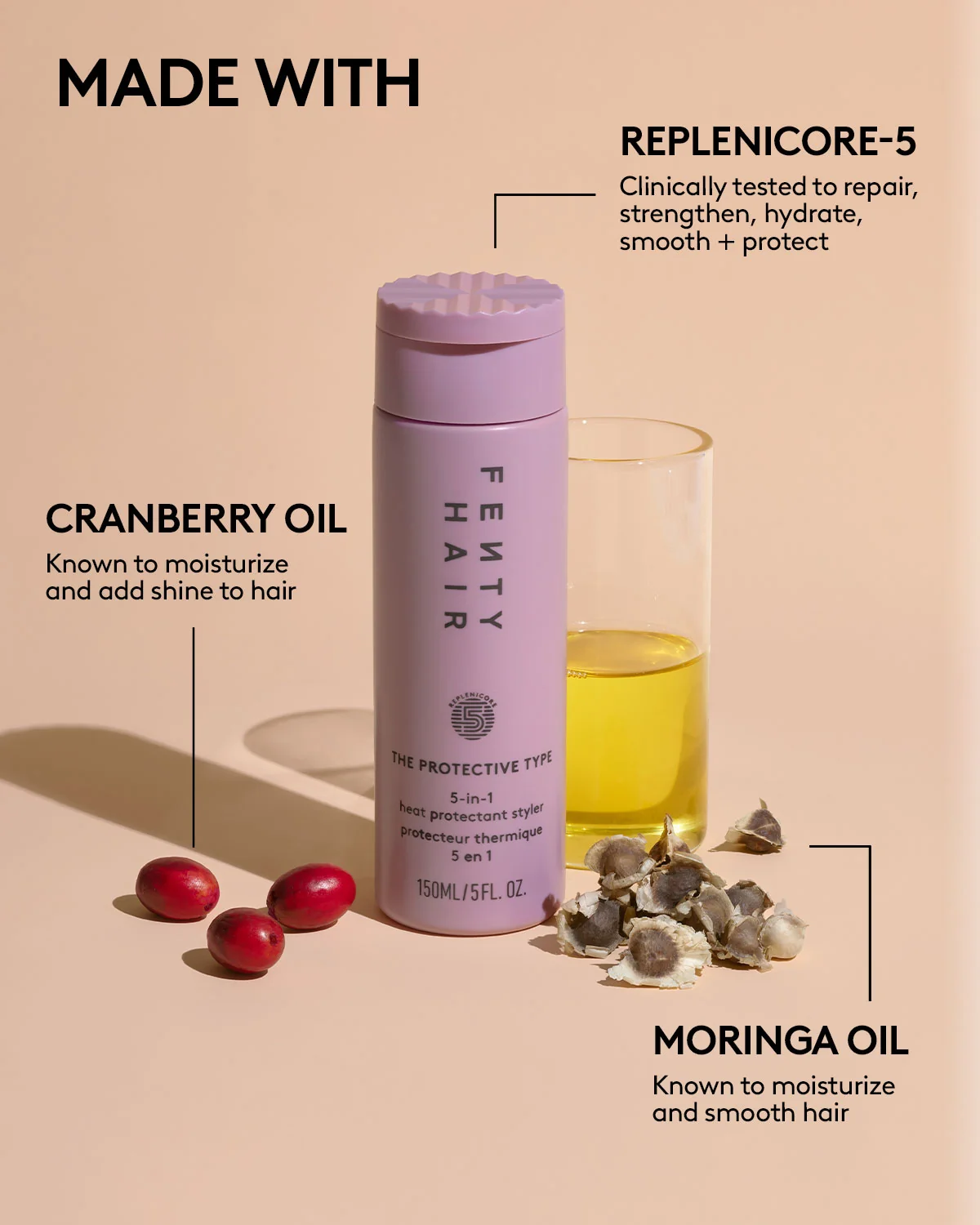 The Protective Type Frizz-Smoothing Heat Protectant Styling Cream - Image 9