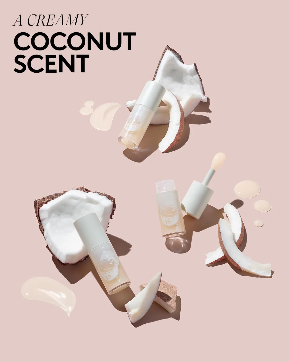 Fenty Treatz Hydrating + Strengthening Lip Oil — Coconut - Image 6